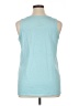 Torrid Teal Sleeveless T-Shirt Size 1X Plus (1) - photo 2