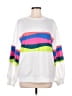 Unbranded Color Block White Sweatshirt Size M - photo 1