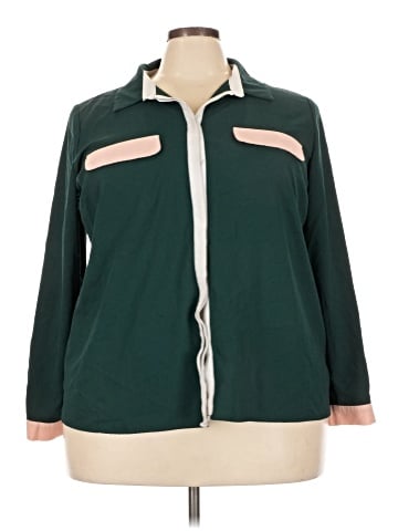 ELOQUII 3/4 Sleeve Blouse (view 1)