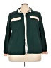 ELOQUII 100% Polyester Color Block Green 3/4 Sleeve Blouse Size 22 Plus - photo 1