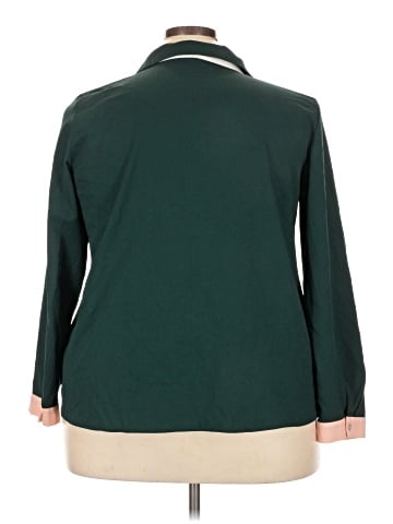 ELOQUII 3/4 Sleeve Blouse (view 2)