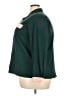 ELOQUII 100% Polyester Color Block Green 3/4 Sleeve Blouse Size 22 Plus - photo 5