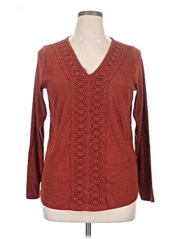 Maurices Long Sleeve Blouse (view 1)