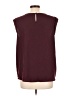 Apt. 9 100% Polyester Burgundy Sleeveless Blouse Size L - photo 2