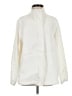 Beyond Yoga 100% Polyester Solid White Track Jacket Size M - photo 1