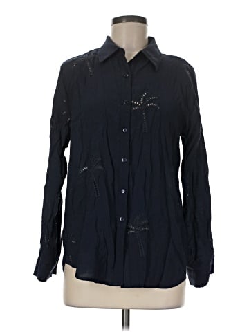 NY Collection Long Sleeve Blouse (view 1)