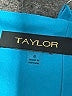 Taylor Solid Teal Cocktail Dress Size 8 - photo 7