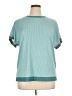 Shein Teal Short Sleeve Top Size XL - photo 1