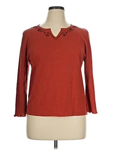 Ruby Rd. 3/4 Sleeve Top (view 1)