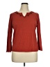 Ruby Rd. Red 3/4 Sleeve Top Size XL - photo 1