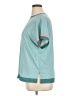 Shein Teal Short Sleeve Top Size XL - photo 5