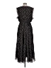Max Studio Polka Dots Black Cocktail Dress Size L (estimated) - photo 2
