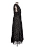 Max Studio Polka Dots Black Cocktail Dress Size L (estimated) - photo 4