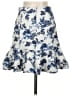 Aqua 100% Polyester Floral Blue Casual Skirt Size XS - photo 2