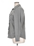 Unbranded 100% Polyester Gray Long Sleeve Blouse Size XL - photo 5