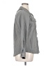 Unbranded 100% Polyester Gray Long Sleeve Blouse Size XL - photo 4