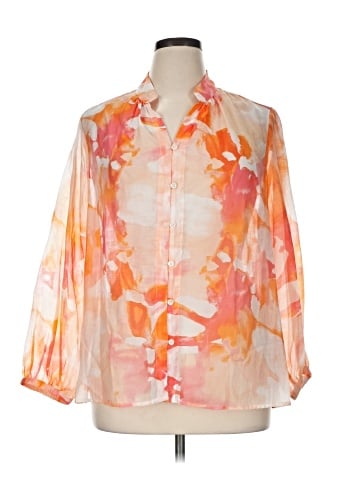 Chico's 3/4 Sleeve Blouse (view 1)