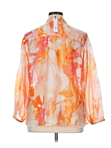 Chico's 3/4 Sleeve Blouse (view 2)