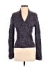Kenneth Cole New York Tweed Purple Wool Pullover Sweater Size S - photo 1