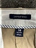 Lands' End Tan Khaki Shorts Size 14 - photo 3