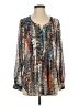 Daniel Rainn 100% Polyester Teal Long Sleeve Blouse Size S - photo 1