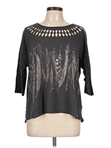 Rock & Republic 3/4 Sleeve T-Shirt (view 1)
