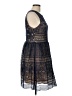 Francesca's 100% Polyester Blue Cocktail Dress Size L - photo 4