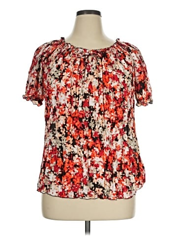 Croft & Barrow Short Sleeve Blouse (view 1)