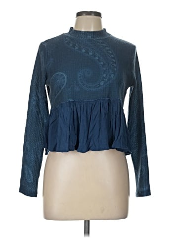 Blue Rain Long Sleeve Turtleneck (view 1)