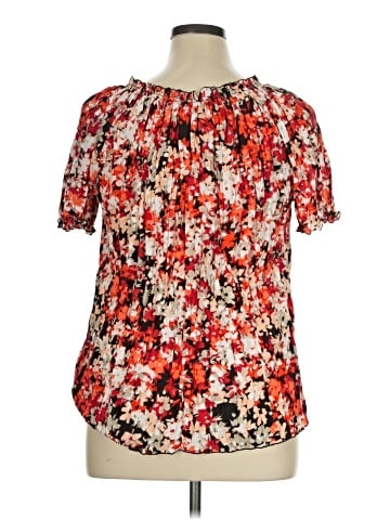Croft & Barrow Short Sleeve Blouse (view 2)