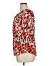 Croft & Barrow 100% Polyester Red Short Sleeve Blouse Size XL - photo 5