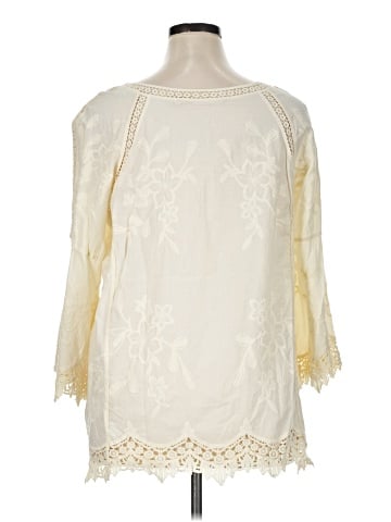 Soft Surroundings 3/4 Sleeve Blouse (view 2)