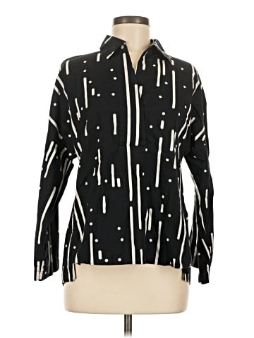 Akris Punto Long Sleeve Blouse (view 1)