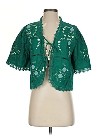 Jennifer & Grace Short Sleeve Blouse (view 1)