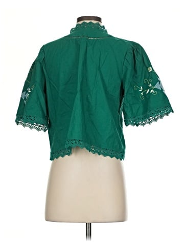 Jennifer & Grace Short Sleeve Blouse (view 2)