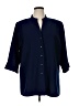 Susan Graver Blue Blazer Size 1X - photo 1
