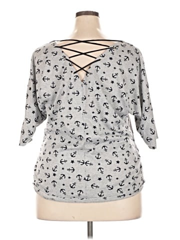 Temperley LONDON 3/4 Sleeve Top (view 2)