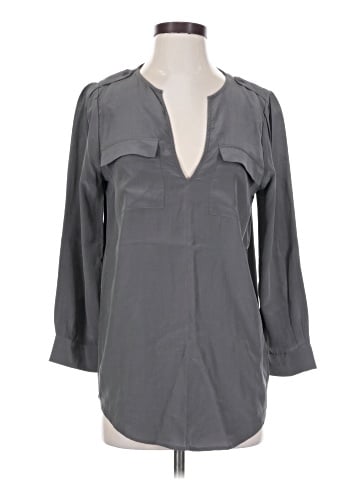 Joie 3/4 Sleeve Silk Top (view 1)