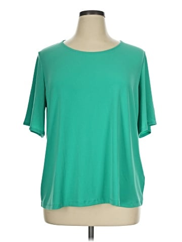 Susan Graver Short Sleeve T-Shirt (view 1)