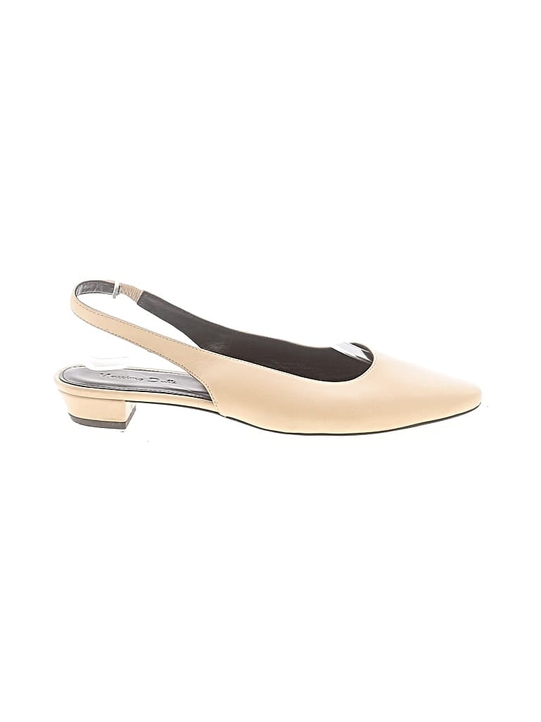 Pre-owned Massimo Dutti Heels In Ivory