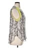 Sofia by Sofia Vergara 100% Polyester Gray Sleeveless Blouse Size XL - photo 4