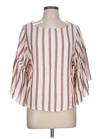 Listicle 3/4 Sleeve Blouse (view 1)