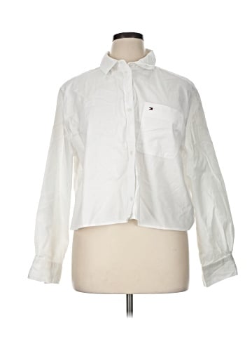 Tommy Hilfiger Long Sleeve Button-Down Shirt (view 1)