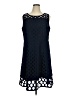 Hal Rubenstein 100% Polyester Blue Casual Dress Size 1X - photo 1