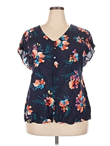 Torrid Short Sleeve Blouse (view 1)