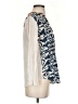 Tiny 100% Rayon Paisley Blue Long Sleeve Blouse Size S - photo 4