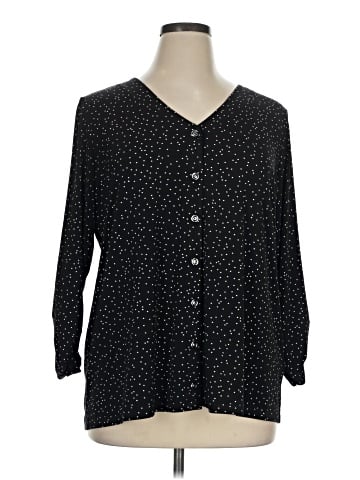 Susan Graver 3/4 Sleeve Blouse (view 1)