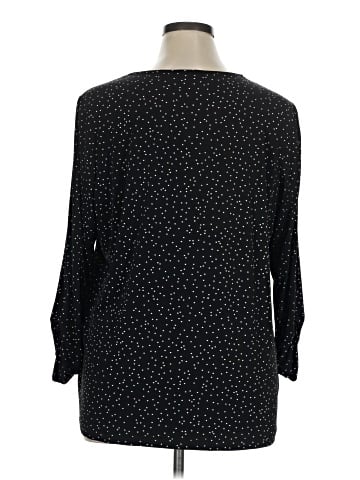 Susan Graver 3/4 Sleeve Blouse (view 2)