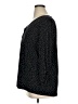 Susan Graver Polka Dots Black 3/4 Sleeve Blouse Size XL - photo 5