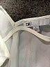 DR2 100% Polyester Ivory Short Sleeve Blouse Size L - photo 7